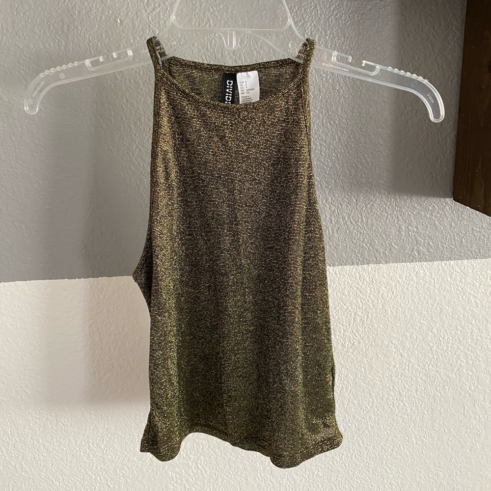 Shimmer black and gold